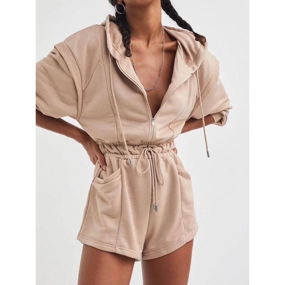 FOR LOVE‎ & LEMONS Ellie Hooded Romper